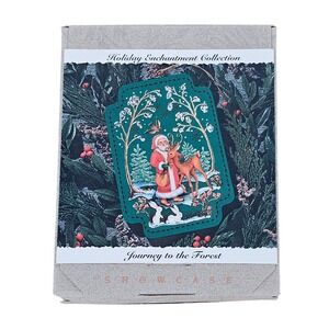 1993 Hallmark Keepsake Christmas Ornament Journey to the‎ Forest Handcraft 4.5"